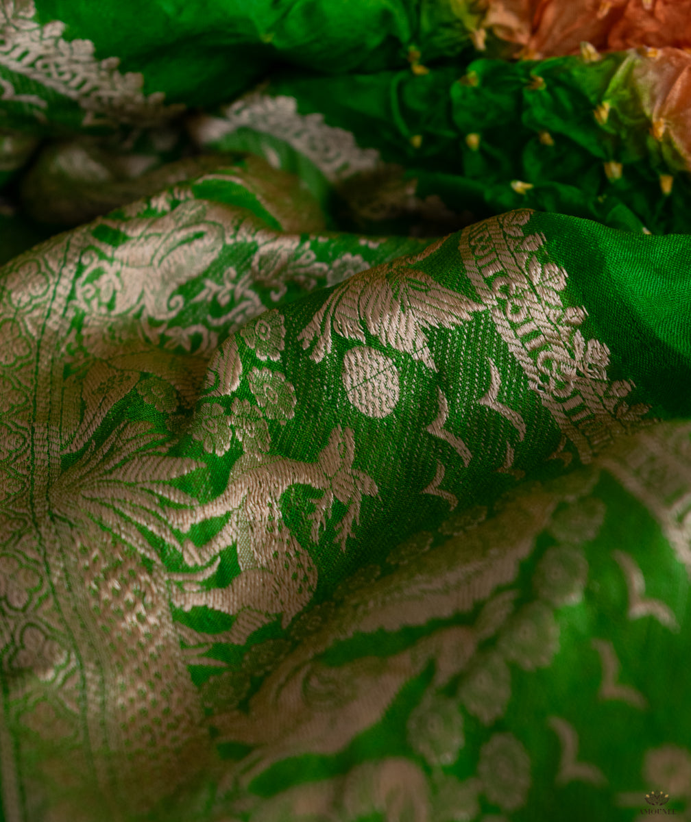 Bandhani Silk Saree