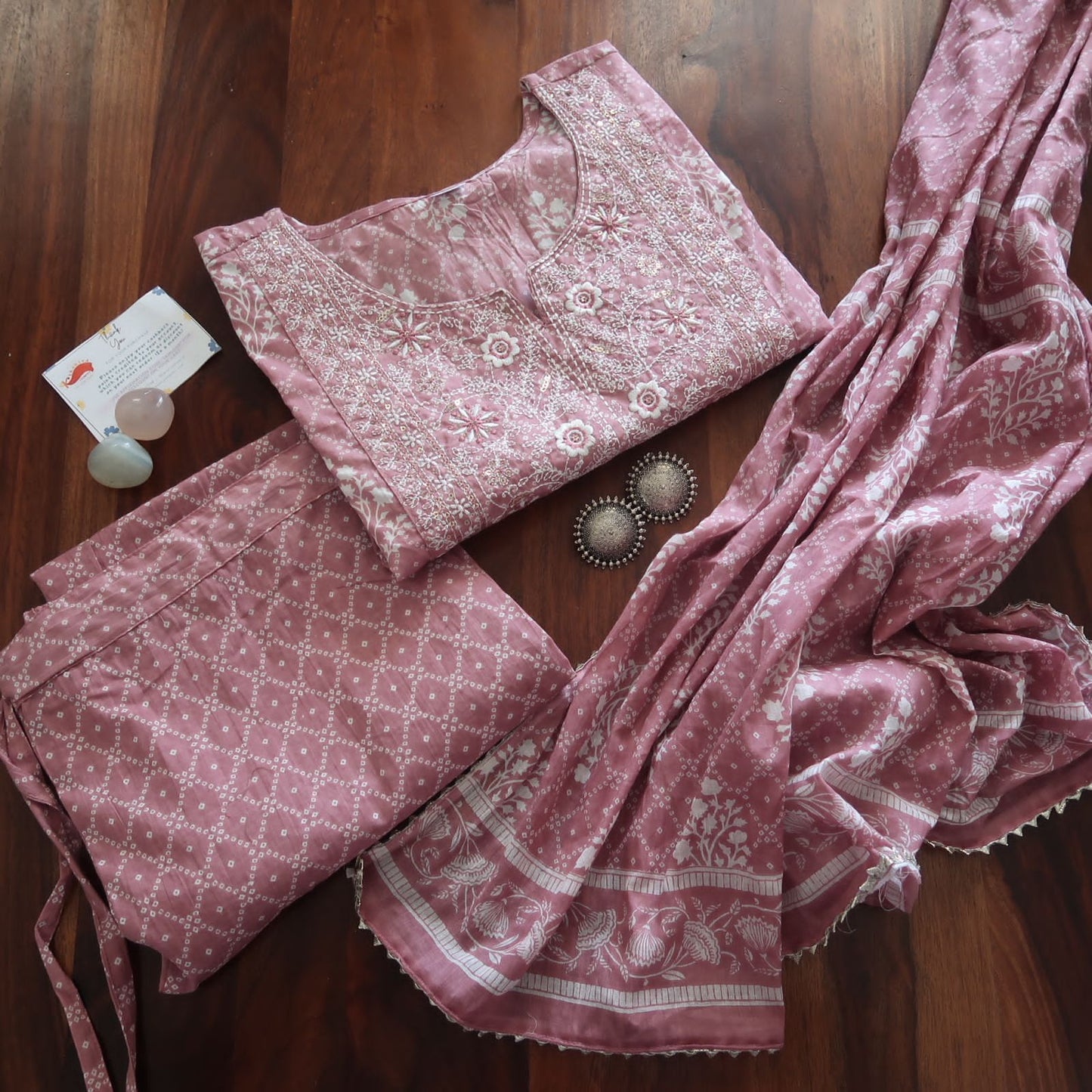 Onion Pink Sequin Suit (3 piece)